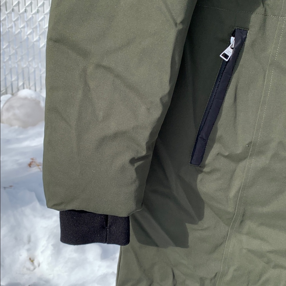 🥰🥰🥰 SOIA & KYO Samara-TD Semi-Fitted Classic Down Coat with Hood, size M - Picture 13 of 16